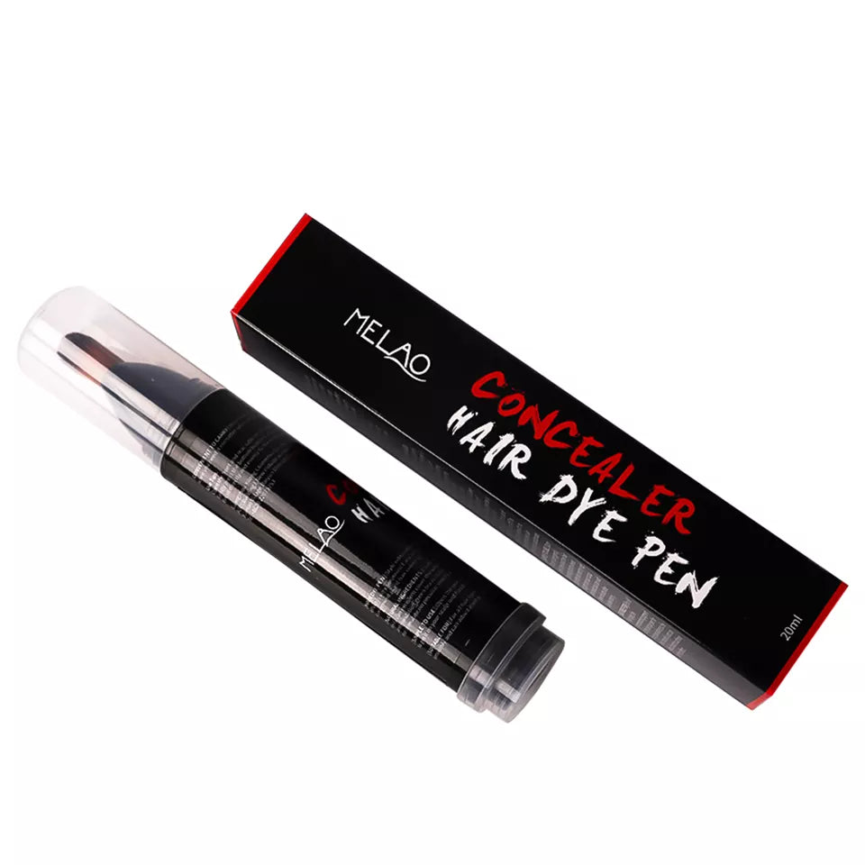 MELAO Brightening Hair Dye Pen Brown Color Temporary Stick hairs Touch Up Pens