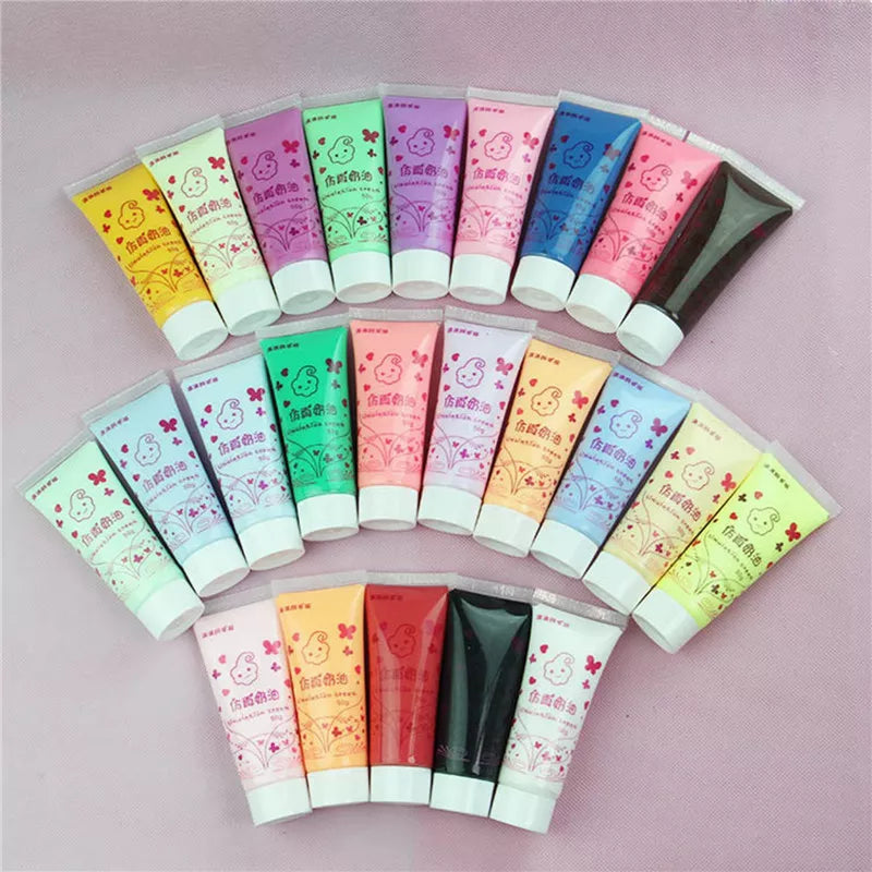 【cream glue】Super Hot Selling 50g Diy Simulation Cream Glue Phone Case Decoration