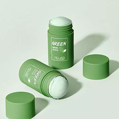 MELAO Hot Sale Deep Clean Pores Clay Mask Stick Skin Green Tea Face Care Women Facial Masks Stick For All skin Types